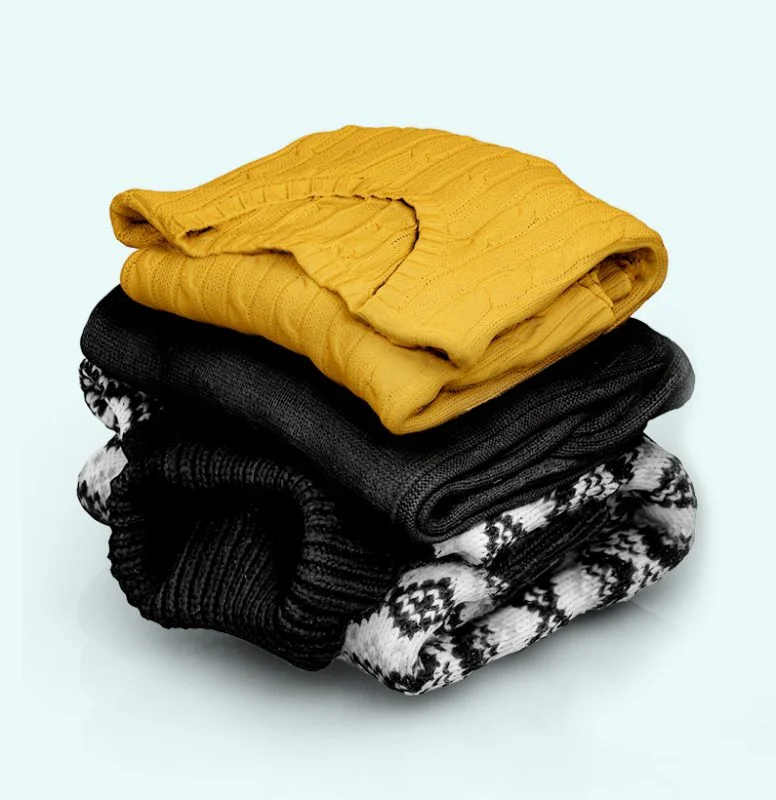 Roupas do dia a dia prontas para passadoria