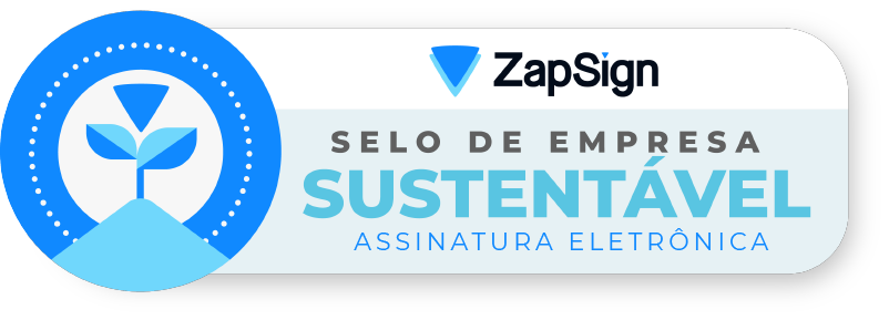 Selo de sustentabilidade da Santa Lavadeira